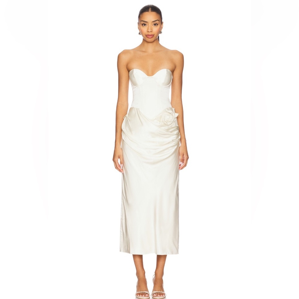 ILARIA CORSET MIDI DRESS